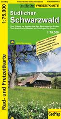 S&uuml;dlicher Schwarzwald - Rad- und Freizeitkarte