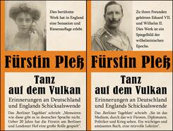 Tanz auf dem Vulkan - Erinnerungen an Deutschlands und Englands Schicksalswende - Bd. 1 + 2