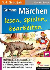 Grimms M&auml;rchen lesen, spielen, bearbeiten.Bd.1