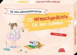 Die Kita-Jahreszeiten-Karten: 32 Mitmachgedichte f&uuml;r den Sommer
