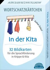 Wortschatzk&auml;rtchen: In der Kita