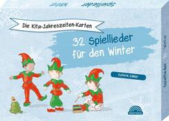 Die Kita-Jahreszeiten-Karten: 32 Spiellieder f&uuml;r den Winter