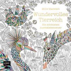 Millie Marotta's Wundervolles Tierreich - Die sch&ouml;nsten Ausmal-Abenteuer