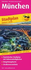 Publicpress Stadtplan M&uuml;nchen 1:18.000