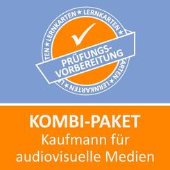 Kombi-Paket Kaufmann f&uuml;r audiovisuelle Medien Lernkarten