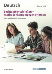 Sachtexte erschlie&szlig;en - Klasse 9 und 10 - Lehrerheft