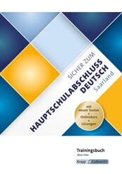 Sicher zum Hauptschulabschluss Deutsch Saarland - Trainingsbuch inkl. L&ouml;sungen und Onlinekurs