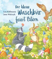 Der kleine Waschb&auml;r feiert Ostern