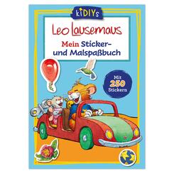 Leo Lausemaus Mein Sticker- und Malspa&szlig;buch mit 250 Stickern