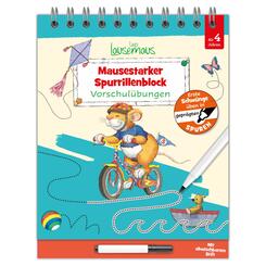 Leo Lausemaus - Mausestarker Spurrillenblock - Vorschul&uuml;bungen
