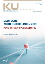 Deutsche Kodierrichtlinien f&uuml;r die Psychiatrie/Psychosomatik 2026 mit MD-Kommentar