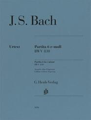 Johann Sebastian Bach - Partita Nr. 6 e-moll BWV 830