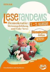 Lesetandems Demokratie: Meinungsbildung und Fake News