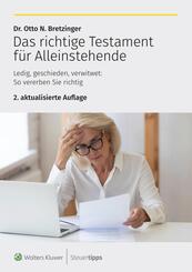 Das richtige Testament f&uuml;r Alleinstehende