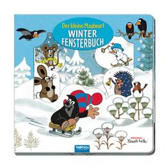 Tr&ouml;tsch Der kleine Maulwurf Winter-Fensterbuch