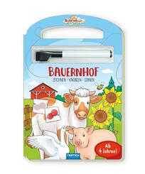 Tr&ouml;tsch Pappenbuch Schreib und wisch weg Pappenbuch Bauernhof