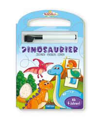 Tr&ouml;tsch Pappenbuch Schreib und wisch weg Pappenbuch Dinosaurier