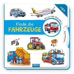 Tr&ouml;tsch Pappbilderbuch Finde die Fahrzeuge