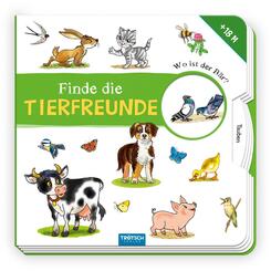 Tr&ouml;tsch Pappbilderbuch Finde die Tierfreunde