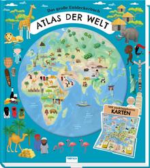 Tr&ouml;tsch Kinderatlas Das gro&szlig;e Entdeckerbuch Atlas der Welt