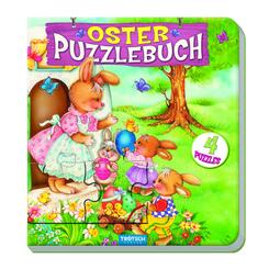 Tr&ouml;tsch Pappenbuch Puzzlebuch Ostern
