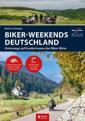 Motorrad Reisef&uuml;hrer Biker Weekends Deutschland