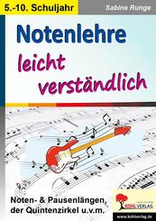 Notenlehre leicht verst&auml;ndlich
