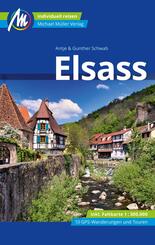 Elsass Reisef&uuml;hrer Michael M&uuml;ller Verlag, m. 1 Karte