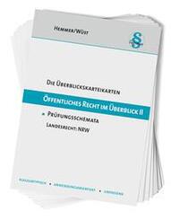 &Uuml;berblickskarteikarten &Ouml;ffentliches Recht im &Uuml;berblick II - NRW
