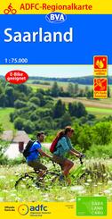 BVA ADFC Regionalkarte Saarland 1:75.000