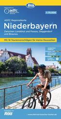 BVA ADFC Regionalkarte Niederbayern 1:75.000