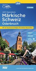 BVA ADFC Regionalkarte M&auml;rkische Schweiz Oderbruch 1:75.000