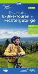 BVA ADFC Regionalkarte Traumhafte E-Bike-Touren im Fichtelgebirge 1:75.000