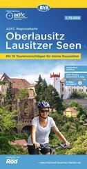 BVA ADFC Regionalkarte Oberlausitz - Lausitzer Seen 1:75.000
