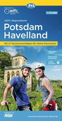 BVA ADFC Regionalkarte Potsdam Havelland 1:75.000