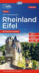 BVA ADFC Radtourenkarte Rheinland /Eifel 1:150.000