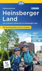 BVA Radwanderkarte Heinsberger Land mit Knotenpunkten 1:50.000