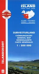 Island. S&uuml;dwest 1 : 300 000