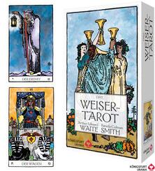 Das Weiser-Tarot - Tarot von A.E. Waite in den urspr&uuml;nglichen Aquarellfarben (78 Karten illustriert von Pamela Colman Smith mit Booklet)