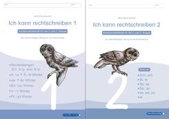 Ich kann rechtschreiben 1 und 2 - Sch&uuml;lerarbeitshefte f&uuml;r die 2. und 3. Klasse - neues Design.H.1+2