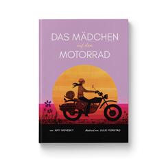 Das M&auml;dchen auf dem Motorrad