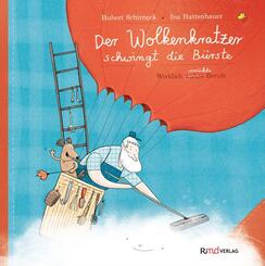 Der Wolkenkratzer schwingt die B&uuml;rste