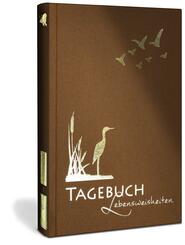 Tagebuch illustriert mit Aquarellmalerei und sch&ouml;nen Spr&uuml;chen zum Nachdenken