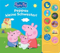 Peppa Pig - Peppas kleine Schwester! - Interaktives Pappbilderbuch mit 10 lustigen Ger&auml;uschen