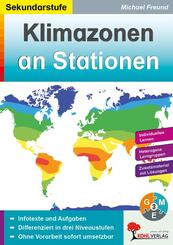 Klimazonen an Stationen