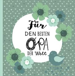 Das Erinnerungsbuch f&uuml;r den besten Opa der Welt. Ausf&uuml;llbuch zum Verschenken f&uuml;r den Opa zum Geburtstag, oder Vatertag. Liebevolle Geschenkidee f&uuml;r Opa von Enkeltochter und Enkelsohn. Geschenkbuch