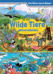 Wilde Tiere - Wimmelbilder - Verr&uuml;ckte Such-Bilder
