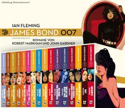 James Bond Gesamtbox 2: Schuber gef&uuml;llt mit den B&auml;nden 15-29 plus dem Filmroman Goldeneye