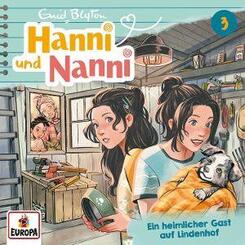 Hanni und Nanni (Neue Abenteuer) - Ein heimlicher Gast auf Lindenhof,1 Audio-CD