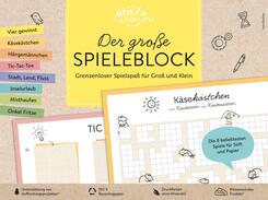 Der gro&szlig;e Spieleblock. Spielspa&szlig; f&uuml;r Gro&szlig; und Klein